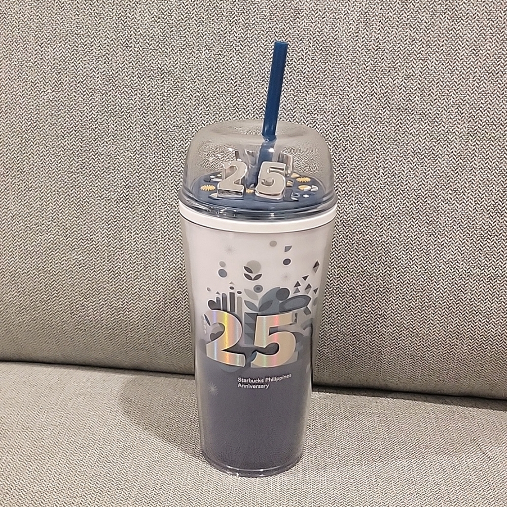 NWT STARBUCKS JELLO 25th ANNIVERSARY PHILIPPINES LIMITED EDITIO TUMBLER 16OZ